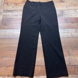Ann Taylor LOFT Stretch Black Trousers size 6